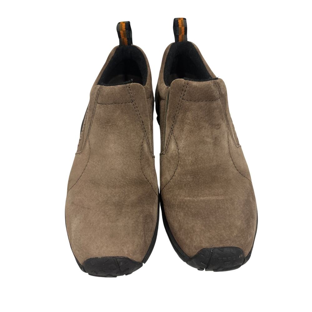 Merrell Women's Size 8 Jungle Moc Hiking Slip-on Sneaker brown suede Performance